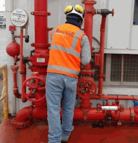 inspeccion sistema de agua contra incendio imagen