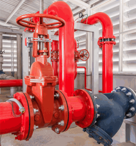 valvulas y tuberias sistemas de agua contra incendio imagen